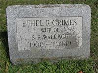 Wallace, Ethel R. (Grimes)